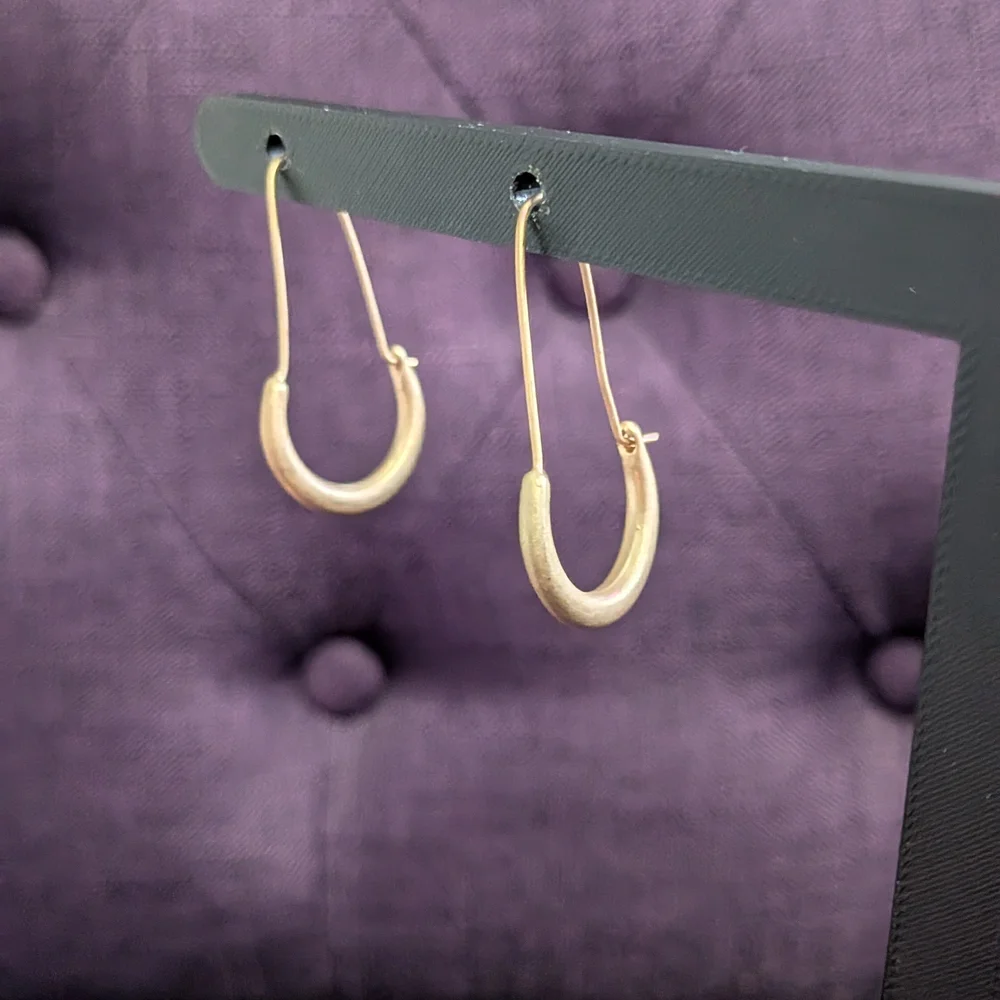 Hoop Drop Earrings - Women Jewelry - Picture 2 of 4